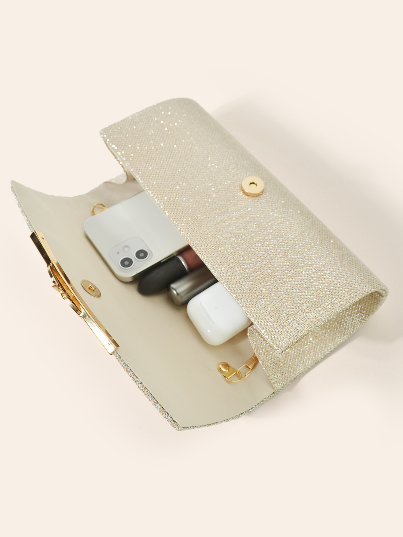 Champagne Gold Evening Bag