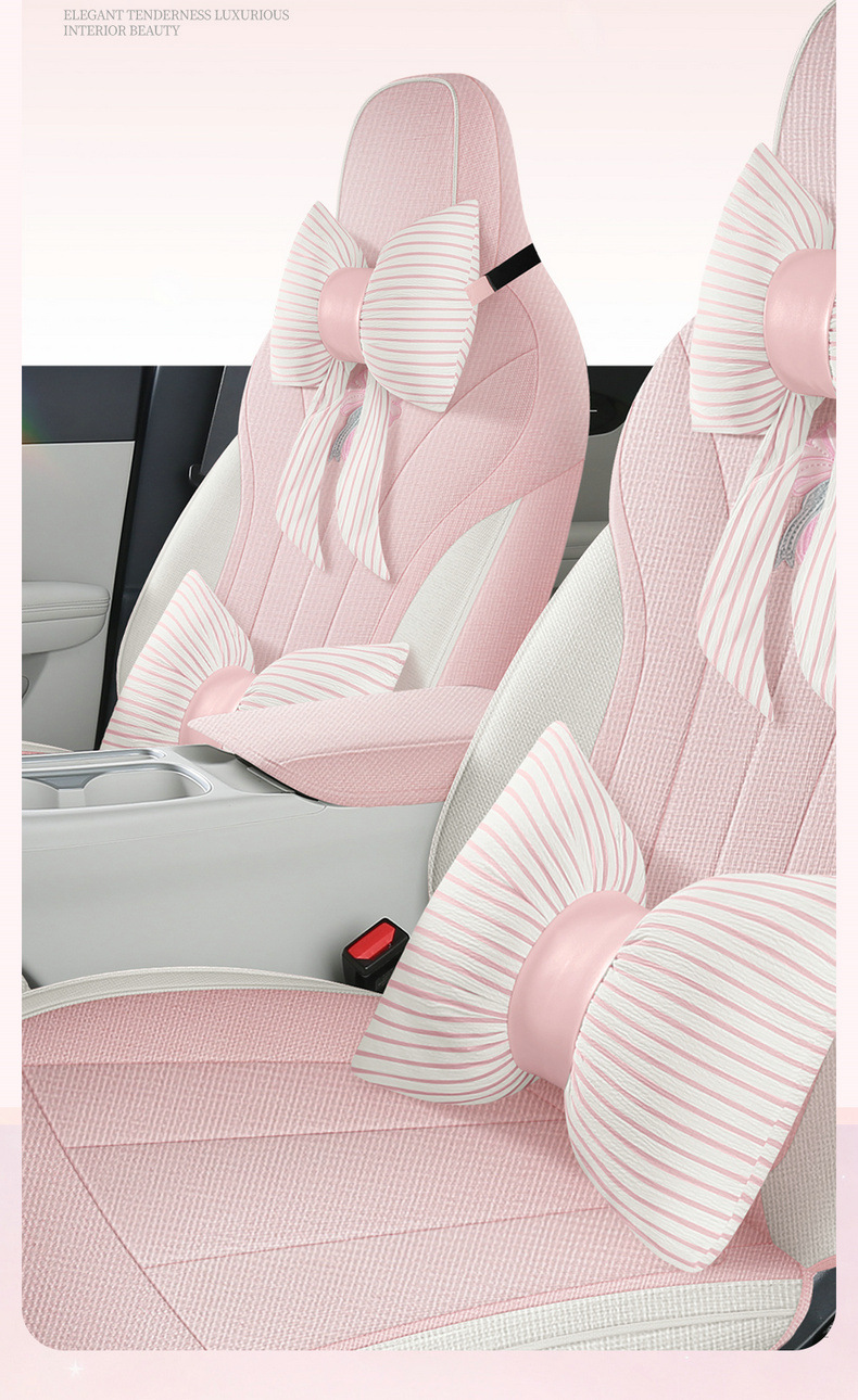 Suitable for Geely Xingyue, Linen Fabric, Wear-Resistant, Breathable, Full-Cover High-End Special Car Seat Cover