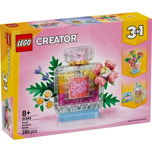 LEGO 3 в 1: цветы и флакон духов конструктор
