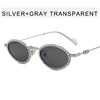 Advanced brand glasses solar-powered, sunglasses suitable for photo sessions, diamond encrusted, high-quality style
