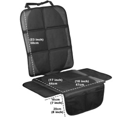 跨境熱銷升級款兒童安全座椅保護墊耐磨墊汽車安全座椅防滑保護墊