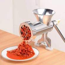 手动灌肠机铝合金家用多功能料理机手摇压面条磨粉绞肉碎肉菜馅机