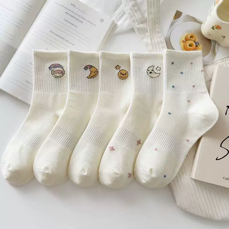 Retro Japanese summer knee socks