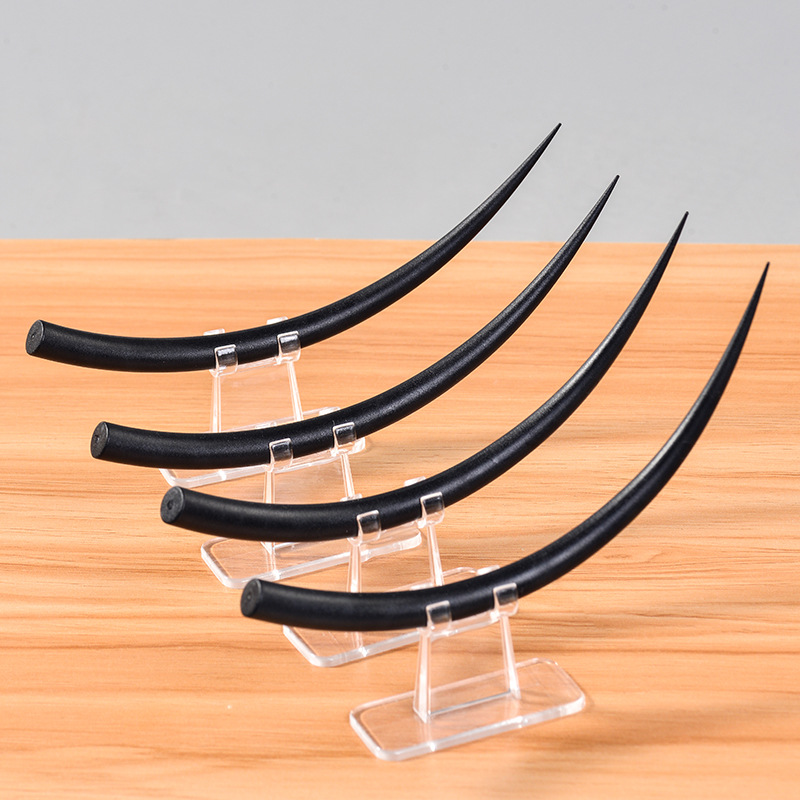 Cross-border False Eyelash Model BC Curved Display Eyelash Training Organization Eyelash Teaching Demonstration Eyelash Display Ornaments