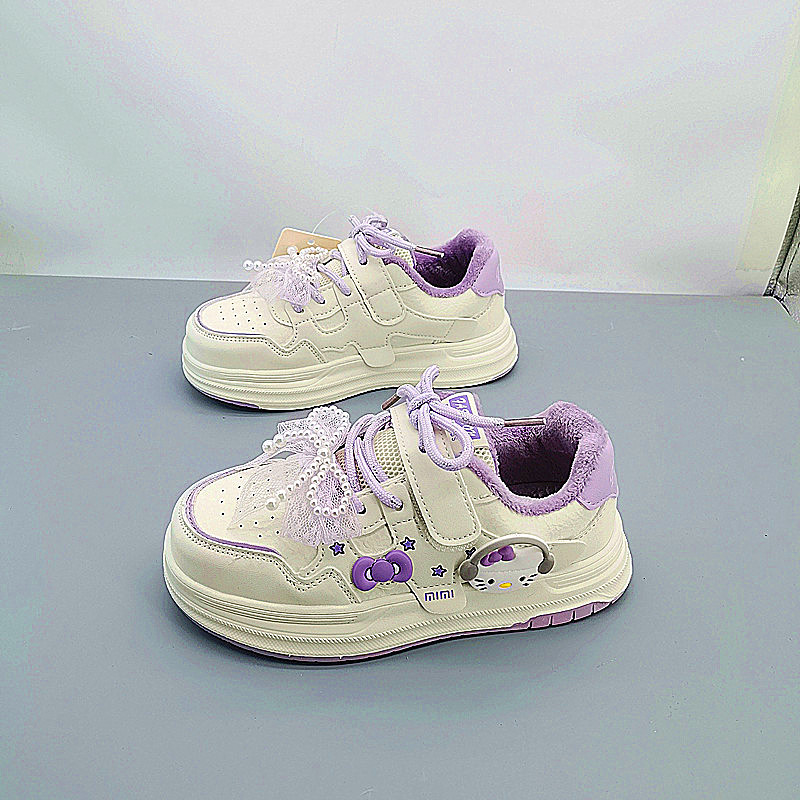 Princesa Ye Lin 28 - 32 yardas 32 - 37 yardas de algodón zapatos de skate para niñas zapatos de moda para niños zapatos de cuero para niños