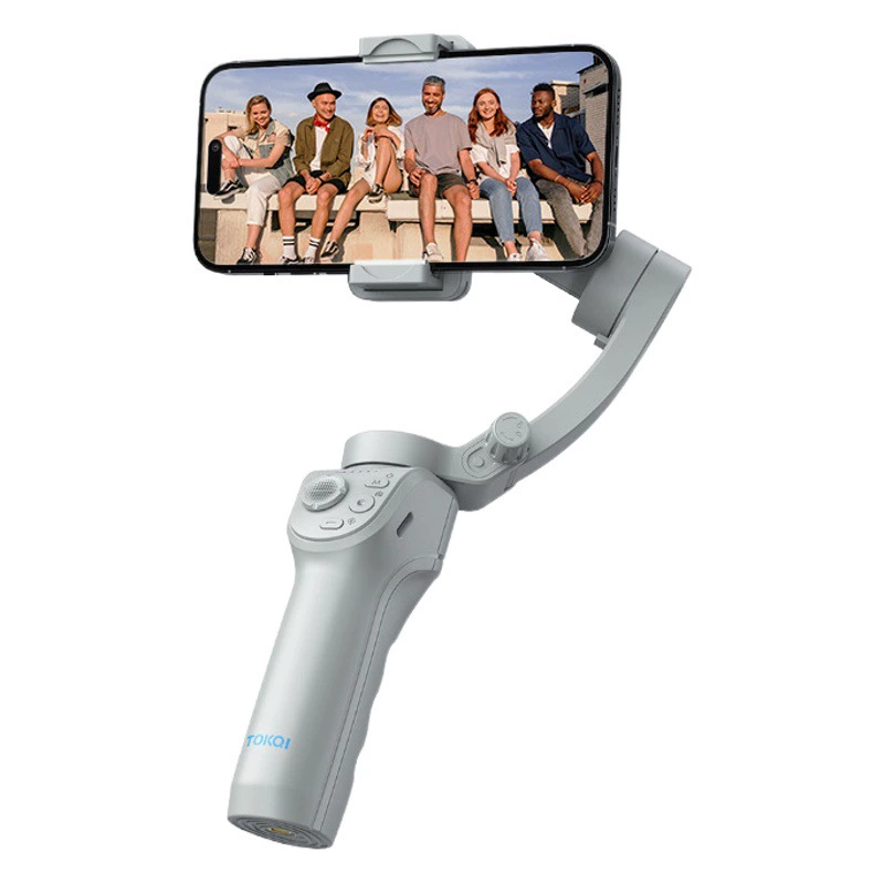Трехосный стабилизатор для мобильного телефона CYKE с функцией AI-отслеживания лица, устройство для прямой трансляции и съемки M01, стабилизатор для фотографии NCC.