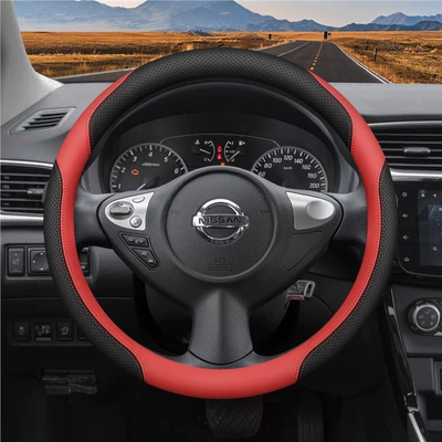 Wheel Covers — Steering wheel cover - round-special-fiery-red-all-season-style-standard
