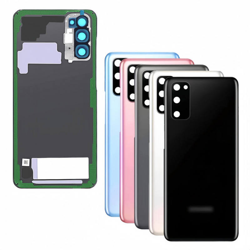 Suitable for Samsung S20 Sm-G980F Mobile Phone Battery Back Cover Glass Repair and Replacement Back Cover Battery Cover