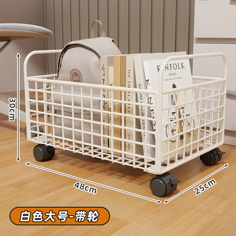 ランドセル収納ラック 取り外し可能なブックボックス 学生教室の本と教科書の収納 滑車付き 大容量収納ボックス|undefined