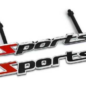 Автомобильная индивидуальность модифицированная наклейка SPORT металлическая sports логотип автомобиля