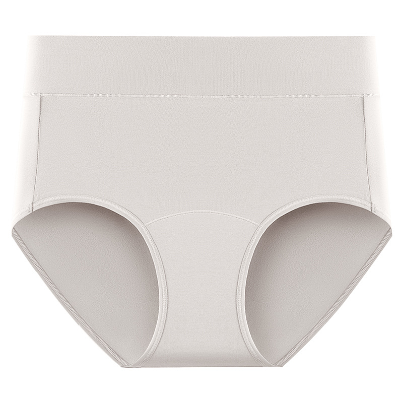 60 madres de cintura alta, talla grande, MM gordo, 200 libras, talla grande, ropa interior de cintura alta de algodón para niñas, sensación de nubes de Xinjiang de alta calidad.