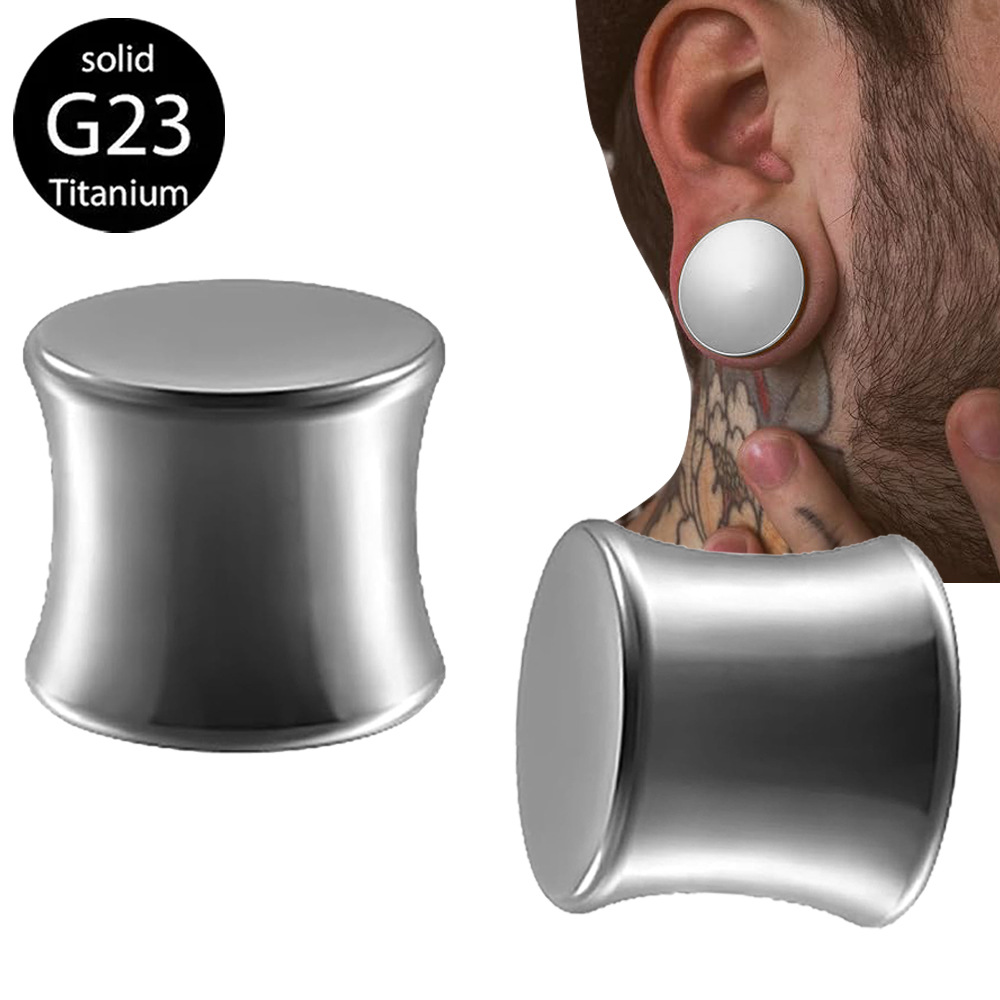 Silver pointed spike labret stud material detail