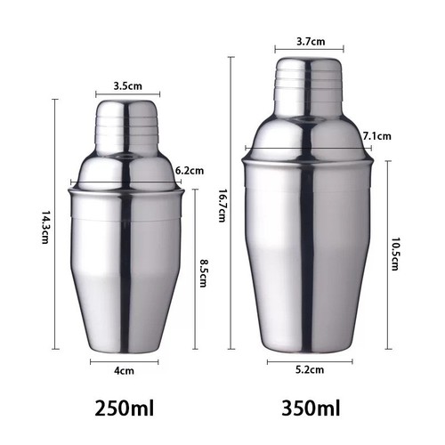 Cross-border new 550ml stainless steel cocktail cup hotel bar counter cocktail shaker KTV shaker cup cocktail mixer