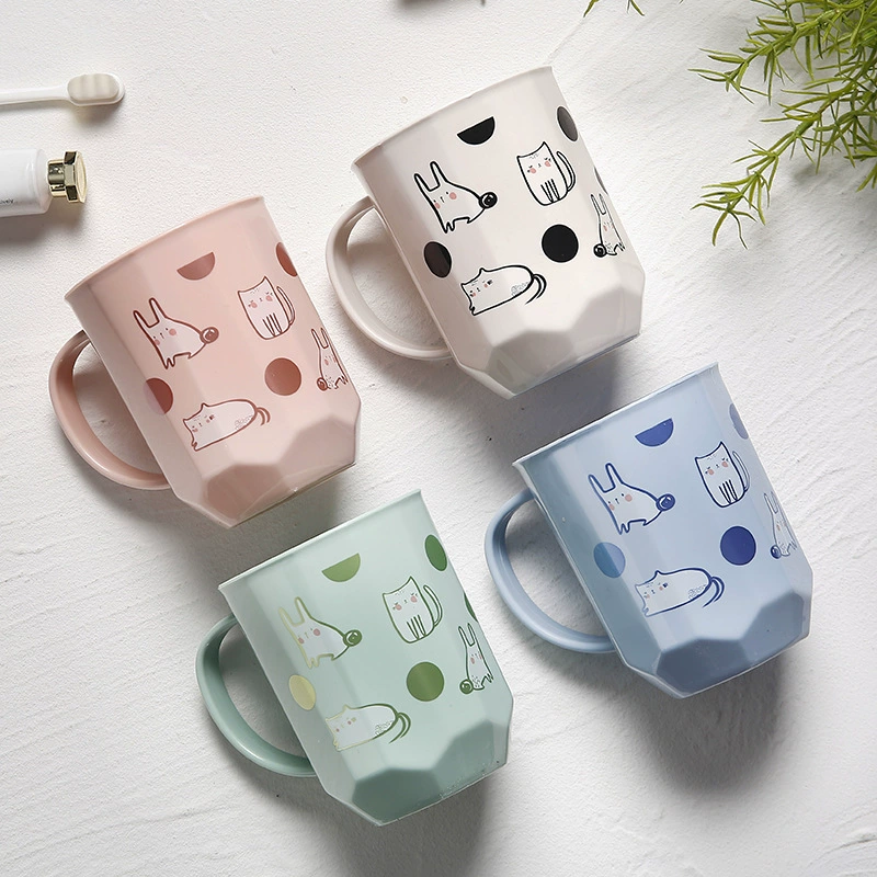 Пластиковая чашка для полоскания рта чашка для зубной щетки детская чашка для зубной щетки креативная чашка для чистки милой пары чашка для зубной щетки