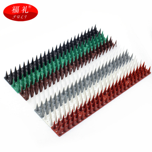 Cross-border Wholesale Balcony & Patio Bird-Repelling Spikes, Anti-Fish, Anti-Pigeon, Anti-Cat, Anti-Theft Fence Wall Nails, 45cm Plastic Bird-Repelling Spikes