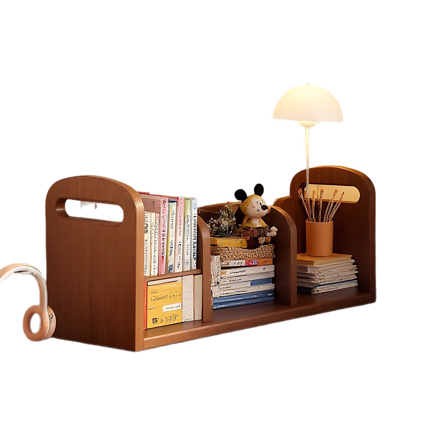 Estante de escritorio pequeño estante de almacenamiento dormitorio de estudiantes escritorio de escritorio