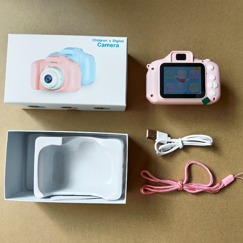 X2子供カメラは高精細ミニプリントカメラで撮影できます。