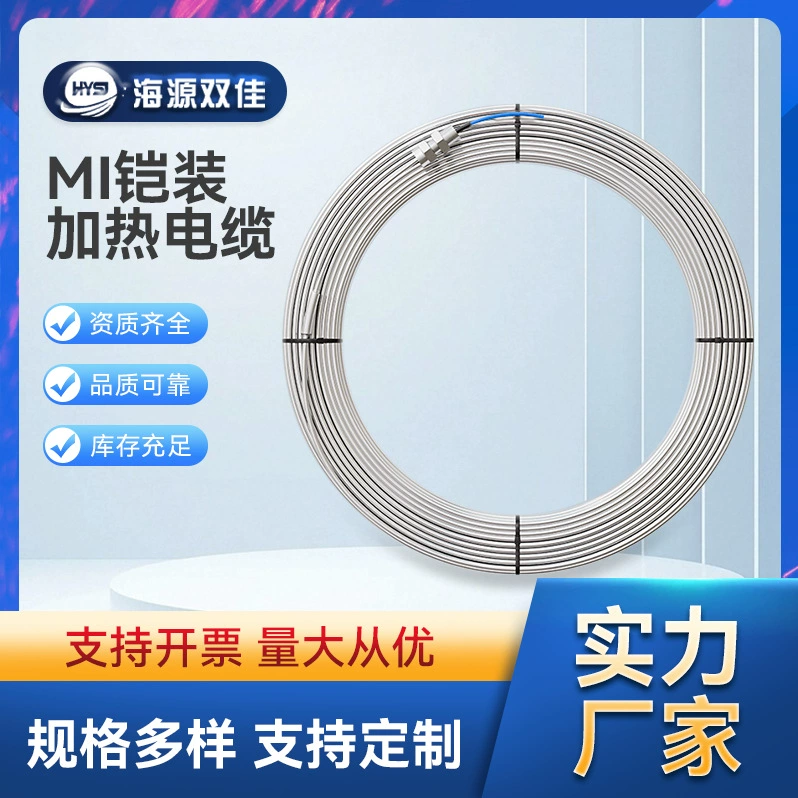 Бронированный MI минеральная изоляция водонепроницаемый электрический сопровождает тропический антикоррозийный нагревательный провод