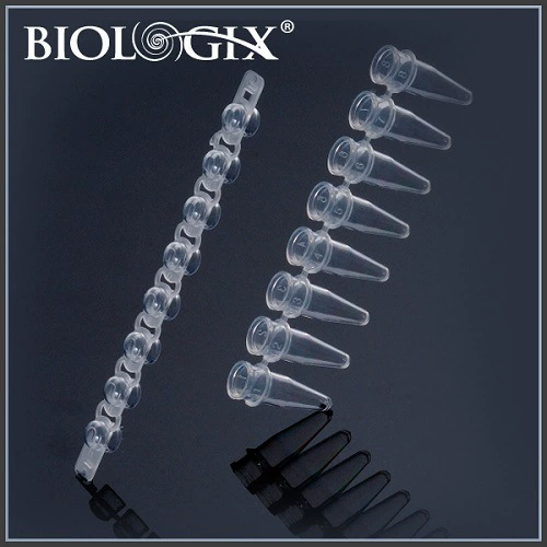 Barroke 0.1ml Прозрачный (qPCR) плоский крышка восьмисоединенный корпус трубы прозрачный ультратонкий стенок трубы 60-1088