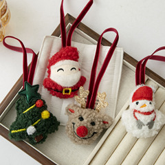 聖誕節禮物平安夜小禮品布藝掛件聖誕樹星星車掛閨蜜送人小眾包掛