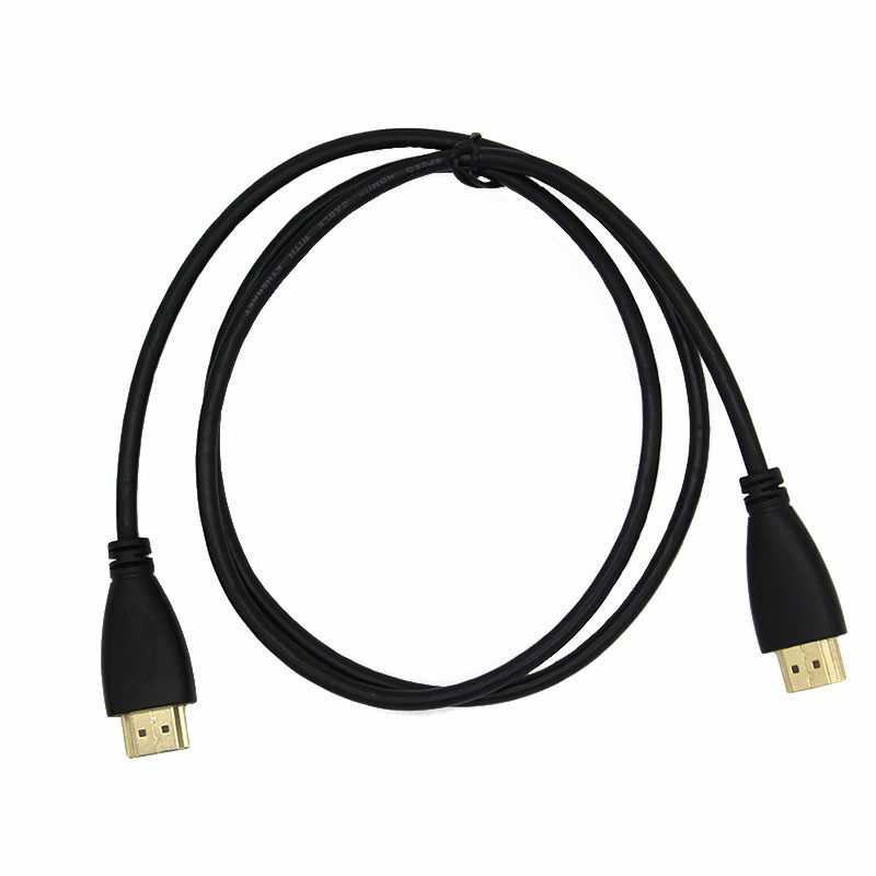 Кабель HDMI версия 1.4 высокого разрешения 4K, тонкий HDMI-кабель для компьютера и ТВ-приставки, поддержка 1080P