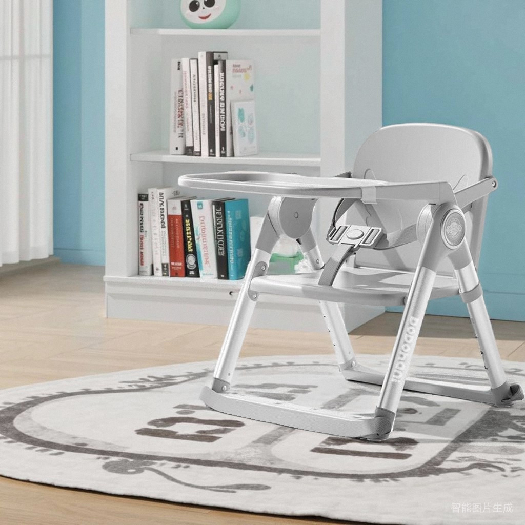 ♔ Factory Direct Sales Baby Dining Chair Children's Dining Table and Chairs Multi-Functional Foldable Portable Dining Chair Infant Growth