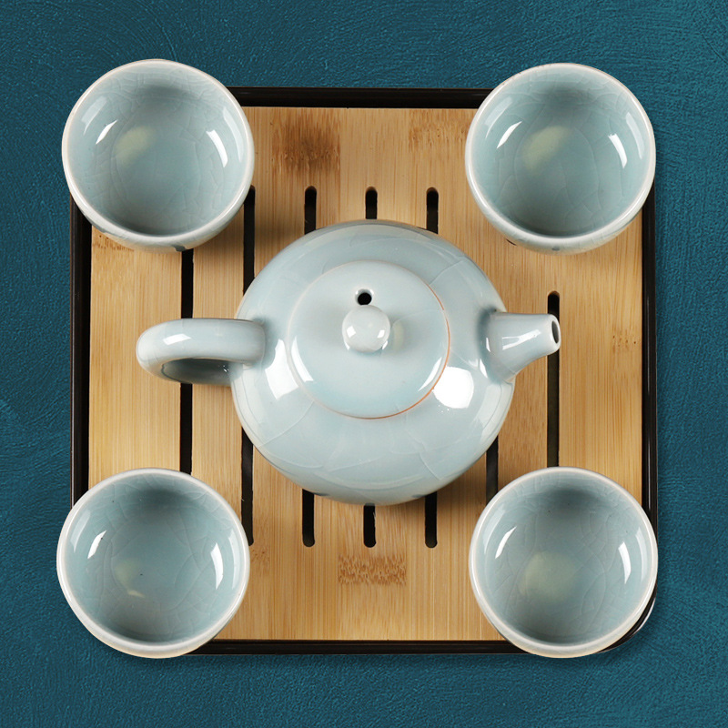 大紅袍茶葉小罐紅茶肉桂鐵觀音金駿眉禮盒裝批發節日送禮茶盤茶具