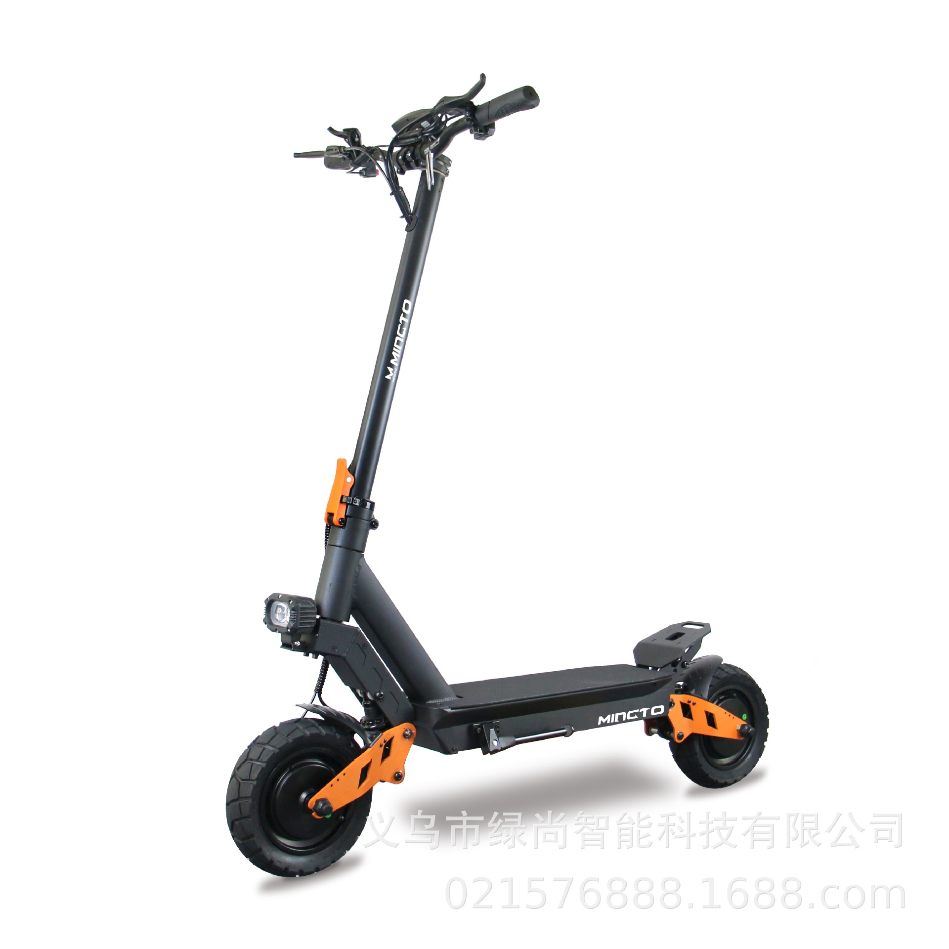 Factory direct supply green MINGTO adult walking foldable 10 inch electric scooter super endurance S11