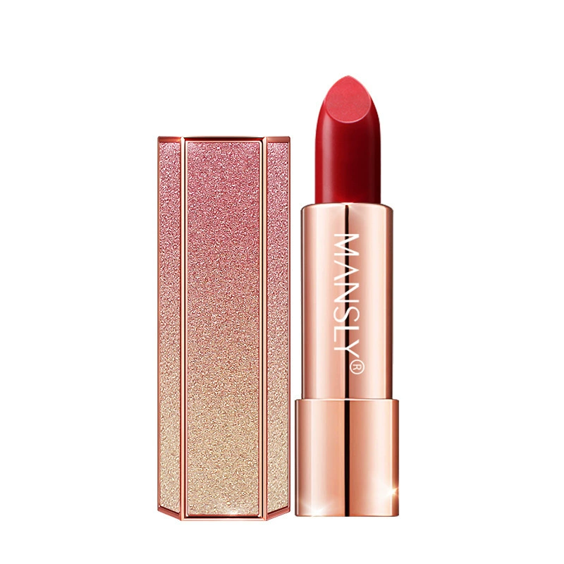 Matte mousse, starry sky, high quality lipstick, maple leaf, translucent shading