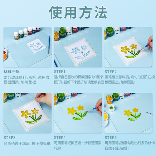 Pebeo glass paint pebeo pen gold no-bake waterproof painting supplies silicone plastic white drawing set