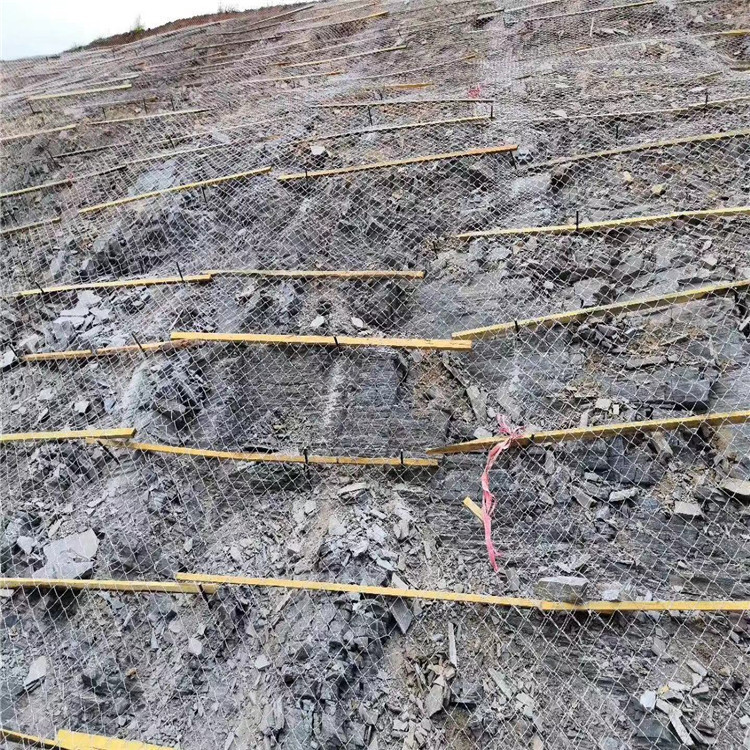 机编铁丝网 边坡喷浆挂勾花网 喷锚加固钢丝网 活络网现货供应