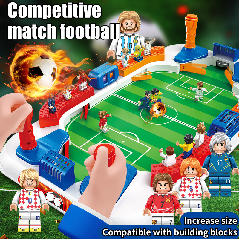 国境を越えた新しいダブルバトルテーブルサッカーフィールド子供のおもちゃボードゲーム教育ギフト男の子親子インタラクション|undefined