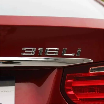 and number emblems, Car logo - standard-06-19-316li