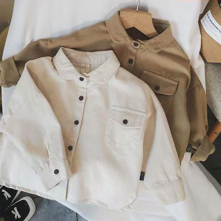 Long Sleeve Sleeve Length Casual Simple Style Streetwear Solid Color Cotton Polyester T-shirts & Shirts