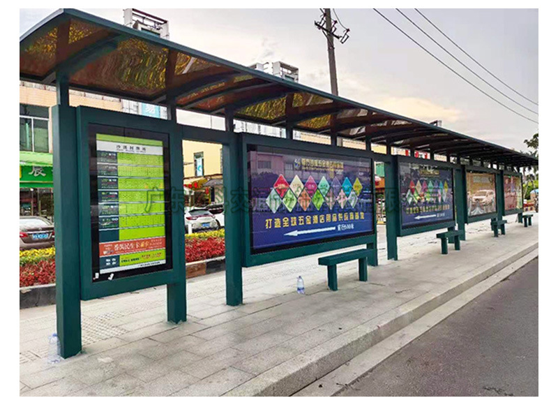 61广州款候车亭