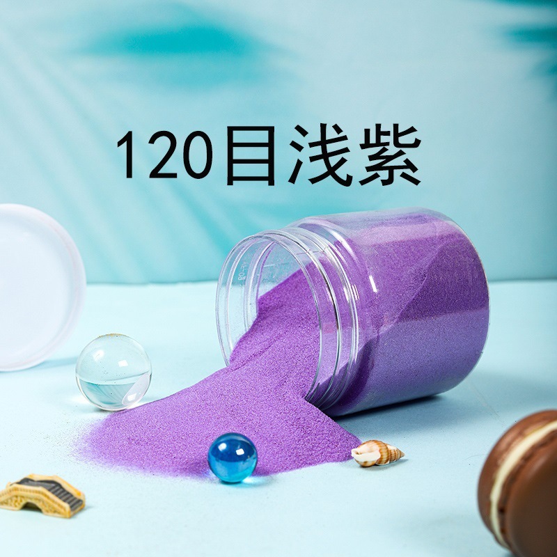 120 malla jardín de infantes color arena material fino deseo arena diy juego hecho a mano arena pintura de arena pintura de botella de arena arena color arena