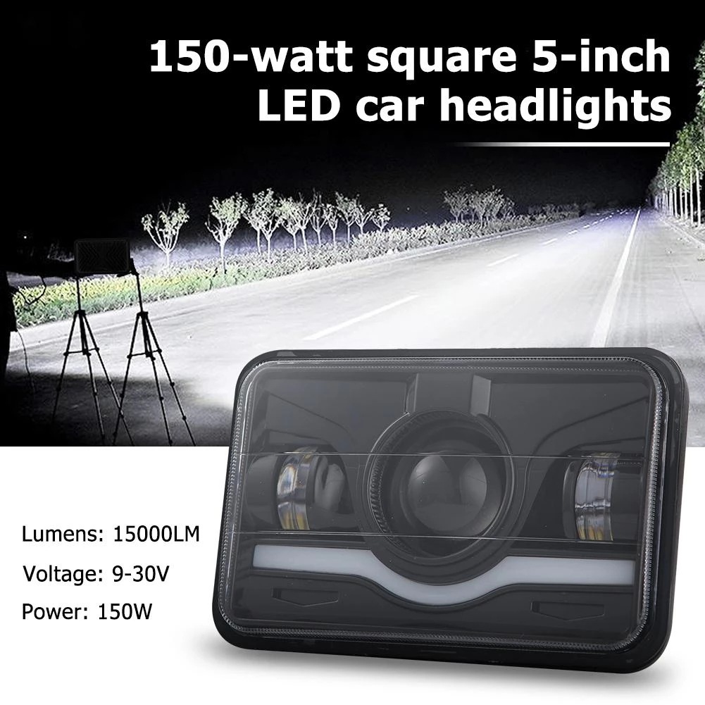 4x6-Inch-150w-Led-Headlights-C