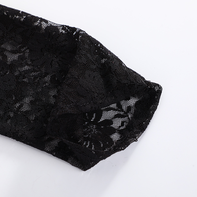 Guantes largos para mujer de encaje de moda al por mayor