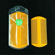 小号篦子超密细齿加厚梳篦  刮头皮头皮清理虱子塑料双面梳密齿梳