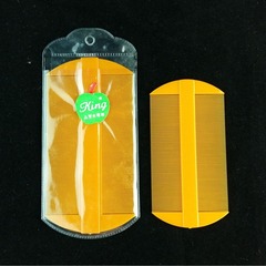 Small grate ultra-dense fine-toothed thickened comb for scalp scraping and scalp cleaning lice plastic double-sided comb