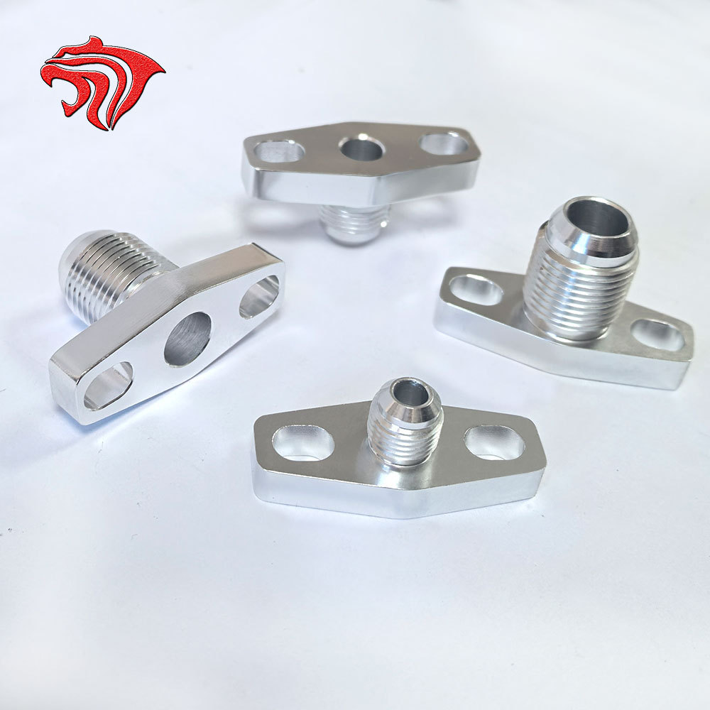Car Modification Accessories an Aluminum Alloy Gt28Gt30 Turbocharger Flange Turbine Oil Inlet Repair Flange Sleeve