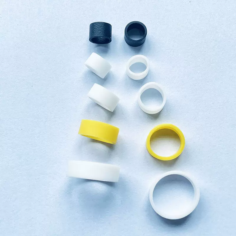 白色硅胶扎线圈便携收纳黑色硅胶圈数据耳机线收纳绑带制品