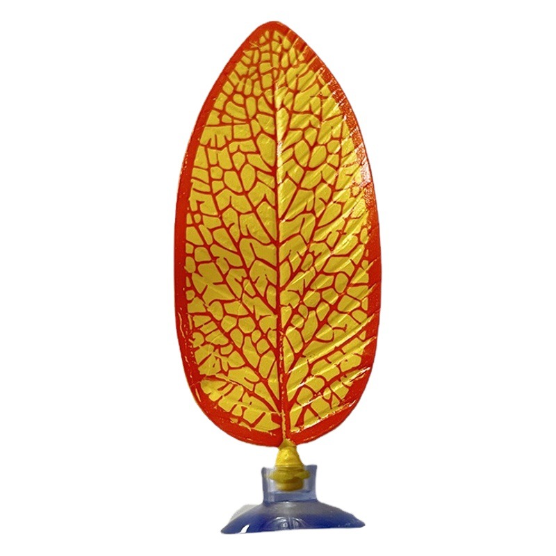 Hojas de reproducción para betta, plantas acuáticas ornamentales para acuarios, hojas artificiales para alimentar reptiles, nuevas hojas para descansar y eclosionar, gran venta.