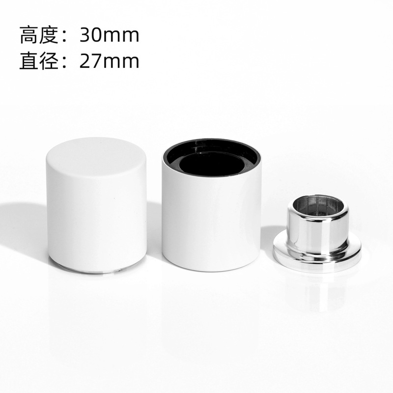 玻璃香水瓶磁吸盖批发透明香水瓶子裸瓶高级感香水空瓶化妆品盖子|undefined