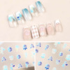 Nail stickers, three dimensional adhesive self-adhesive summer fake nails for nails, new collection, wholesale