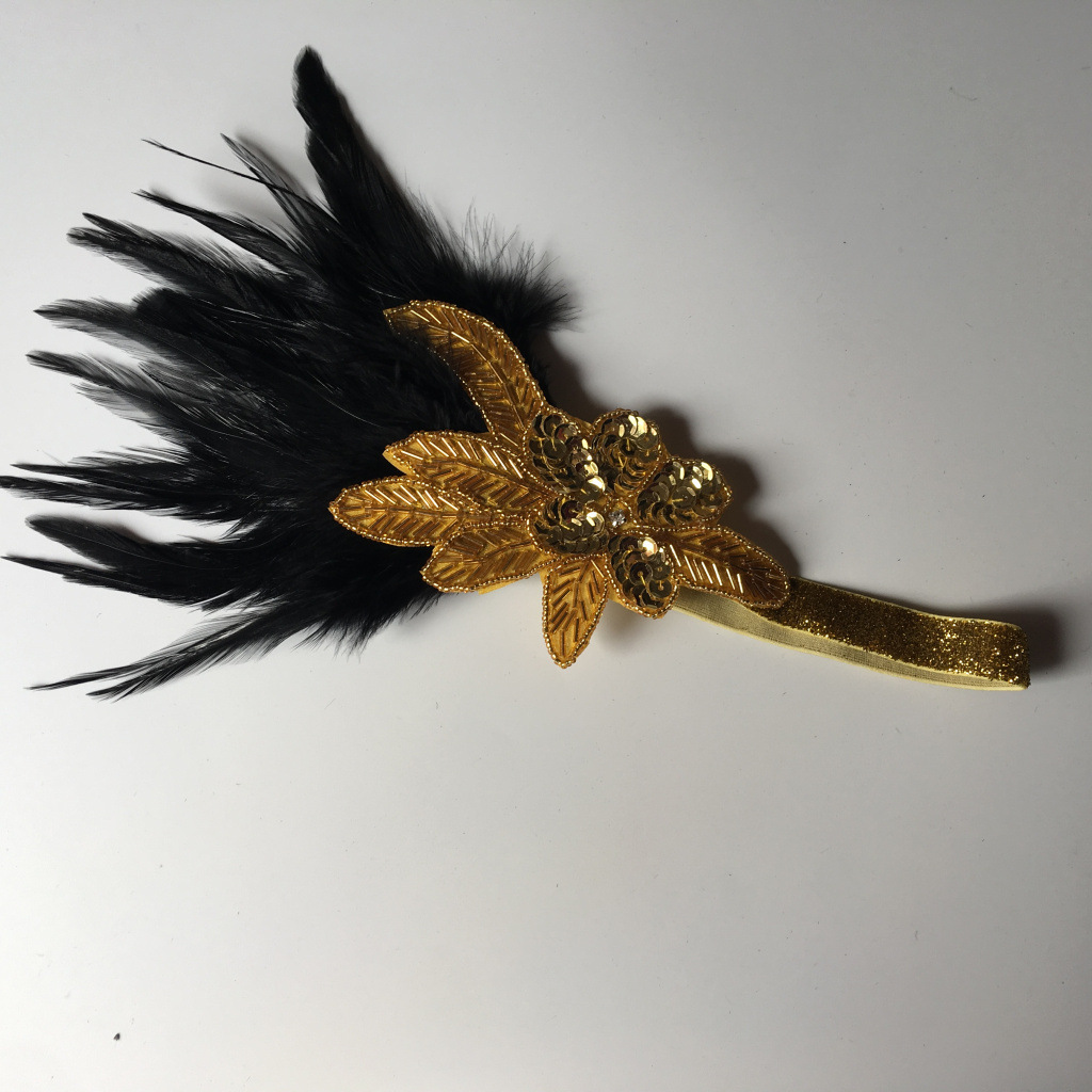 European and American retro hairband 1920 Great Gatsby Inspired…