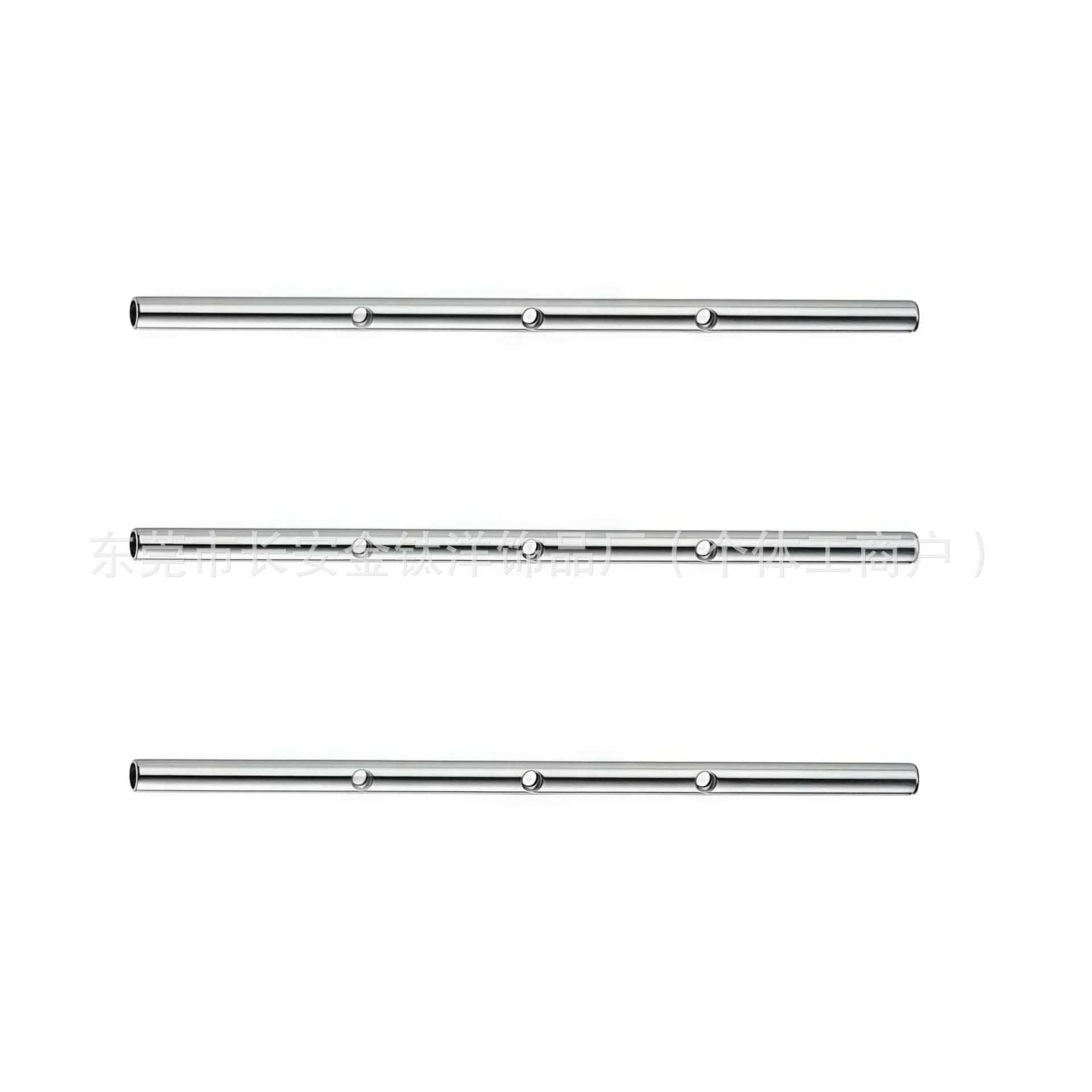 F136 Titanium Inner Tooth Single Hole Double Hole Three Hole Ear Bridge Rod G23 Titanium Alloy Body Piercing Jewelry detail image 7