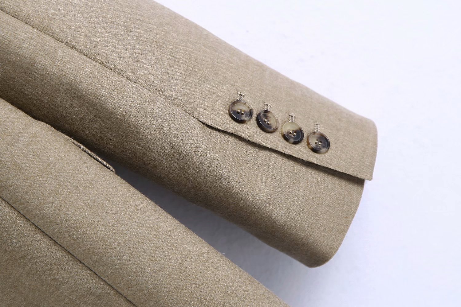 fashion khaki suit jacket  NSAM36890