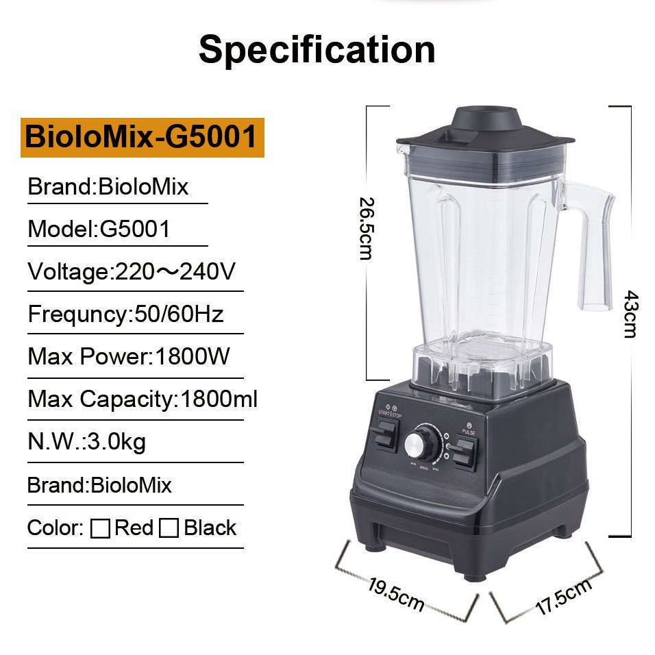 Licuadora Mezcladora Semiautomática de Doble Vaso, Máquina Trituradora de Alimentos, Precio Especial para Comercio Exterior, Venta Directa de Fábrica