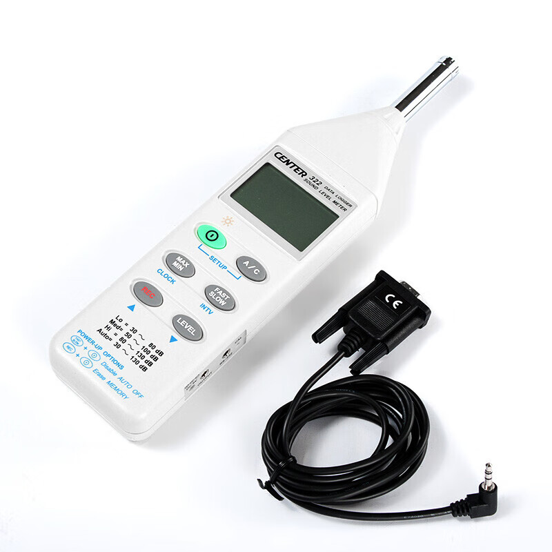 SENTRY台湾群特噪音计记忆式噪音检测仪声级计 CENTER320默认项